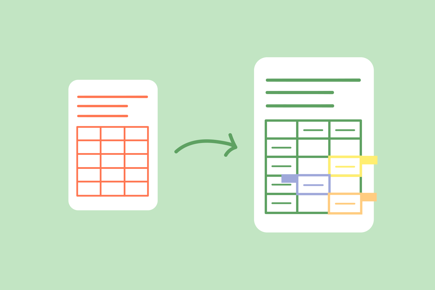 PDF to Excel